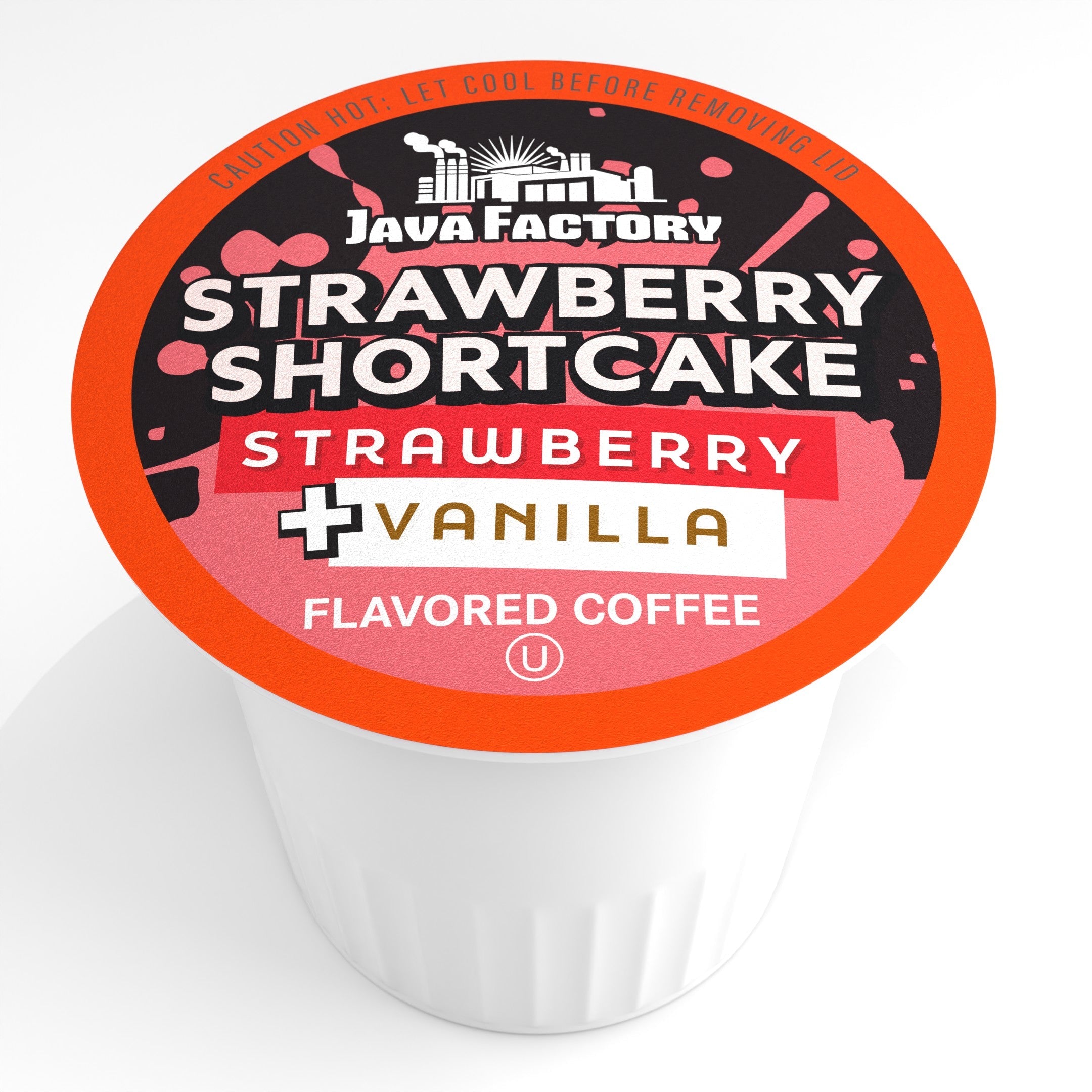 Strawberry Shortcake Flavored Coffee Pods
