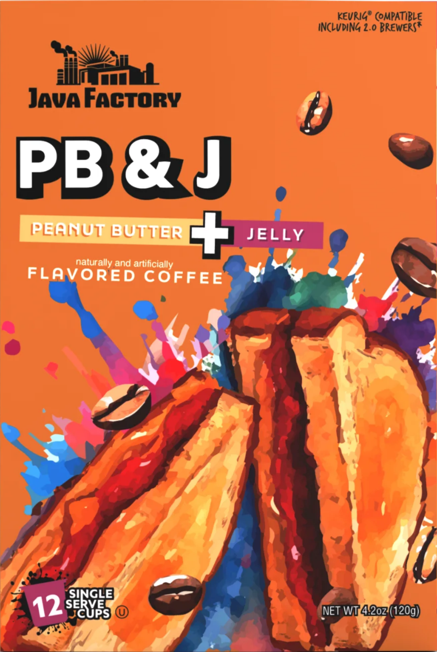 PB&J Flavored Coffee Pods