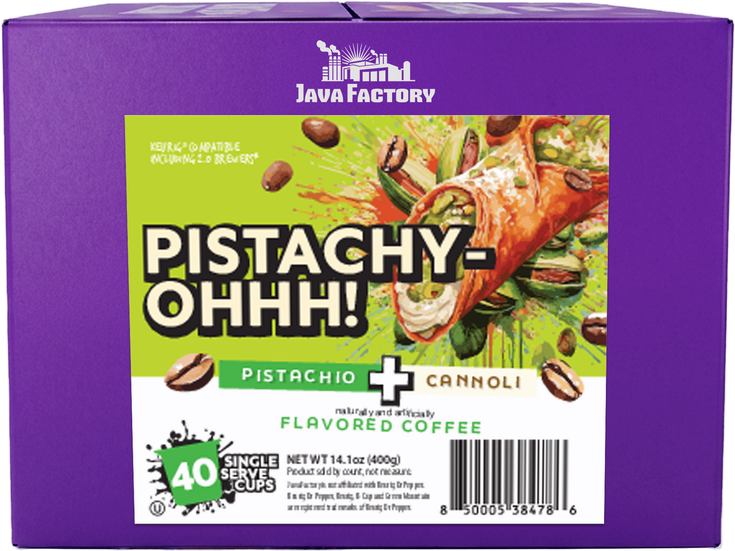 Pistachy-Ohhh! Coffee Pods