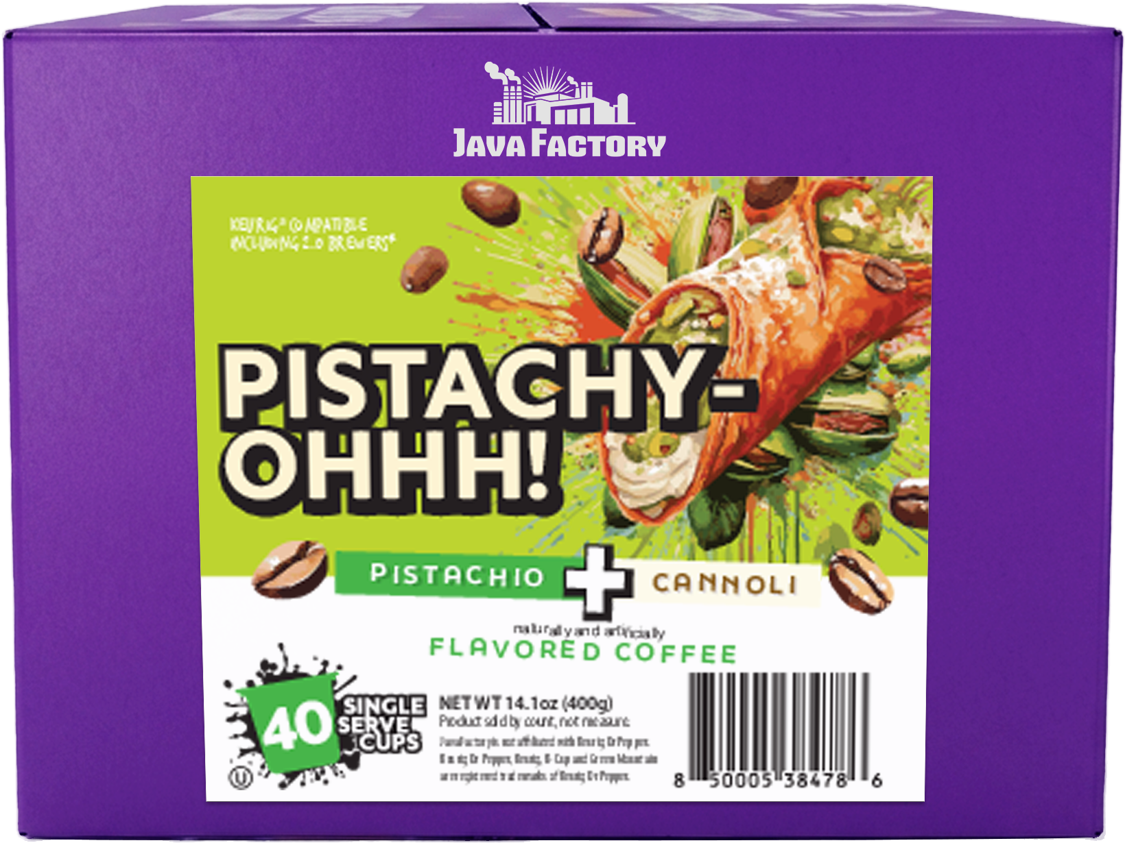 Pistachy-Ohhh! Coffee Pods – Javafactory.com