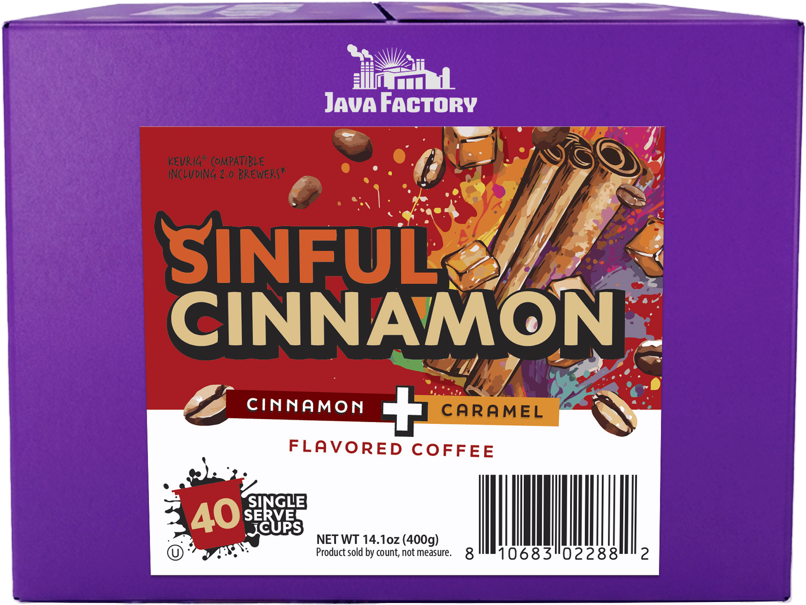 Sinful Cinnamon Coffee Pods