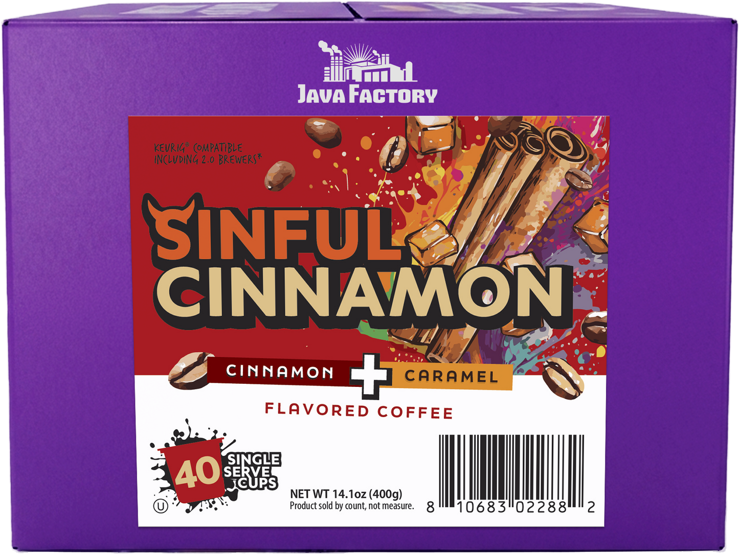 Sinful Cinnamon Coffee Pods