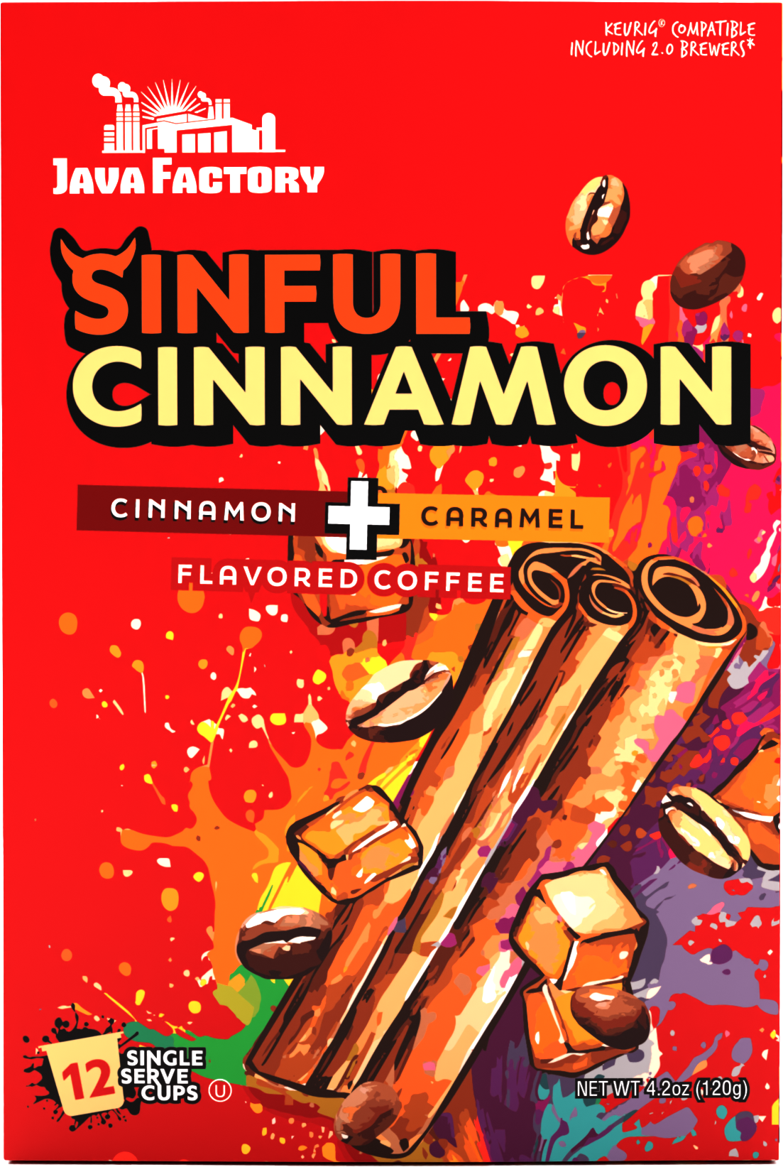 Sinful Cinnamon Coffee Pods