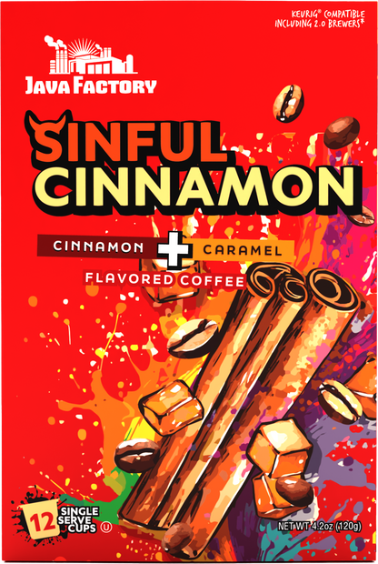 Sinful Cinnamon Coffee Pods