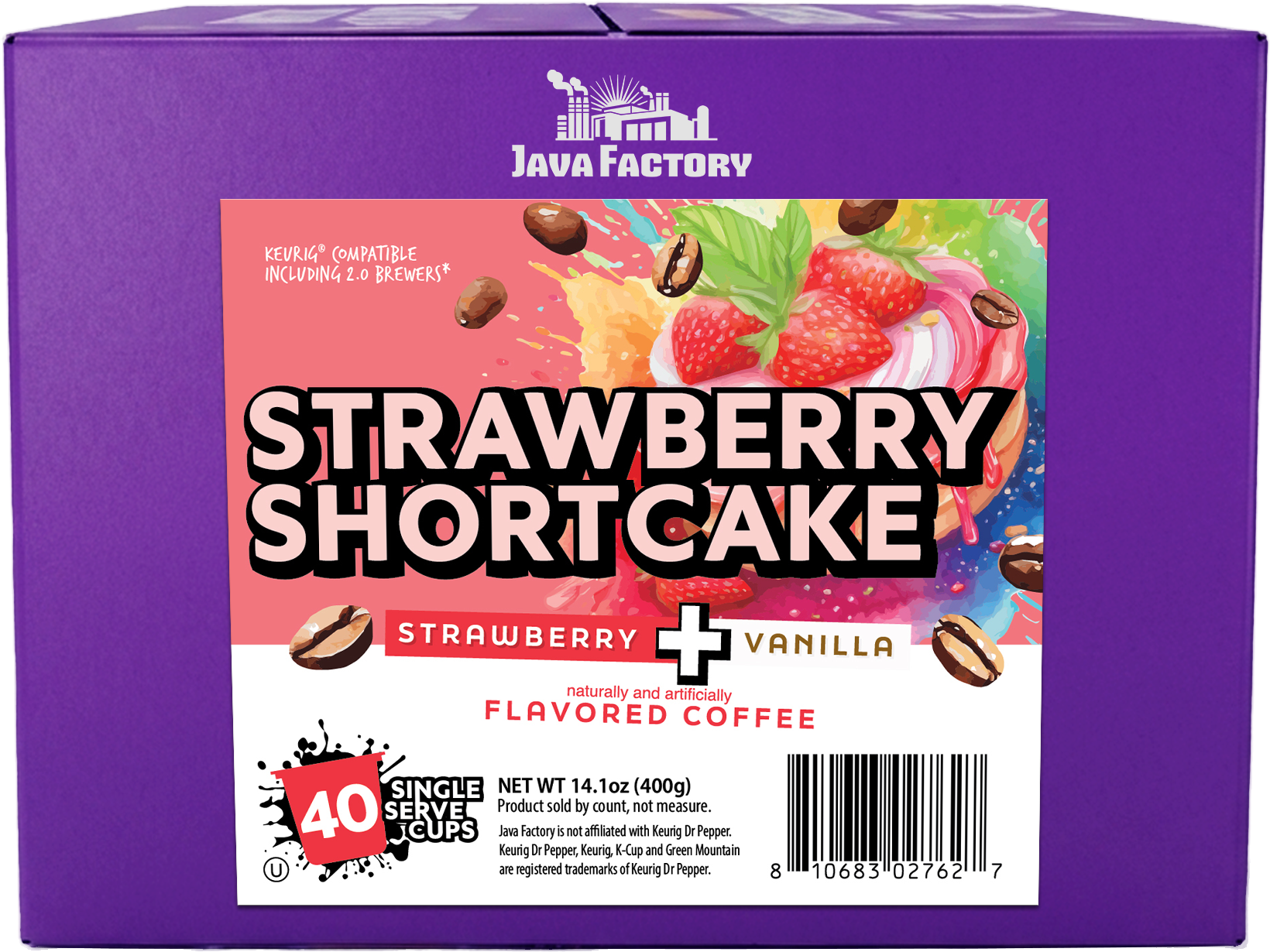 Strawberry Shortcake Coffee Pods – Javafactory.com