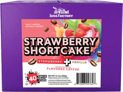 Strawberry Shortcake Coffee Pods – Javafactory.com