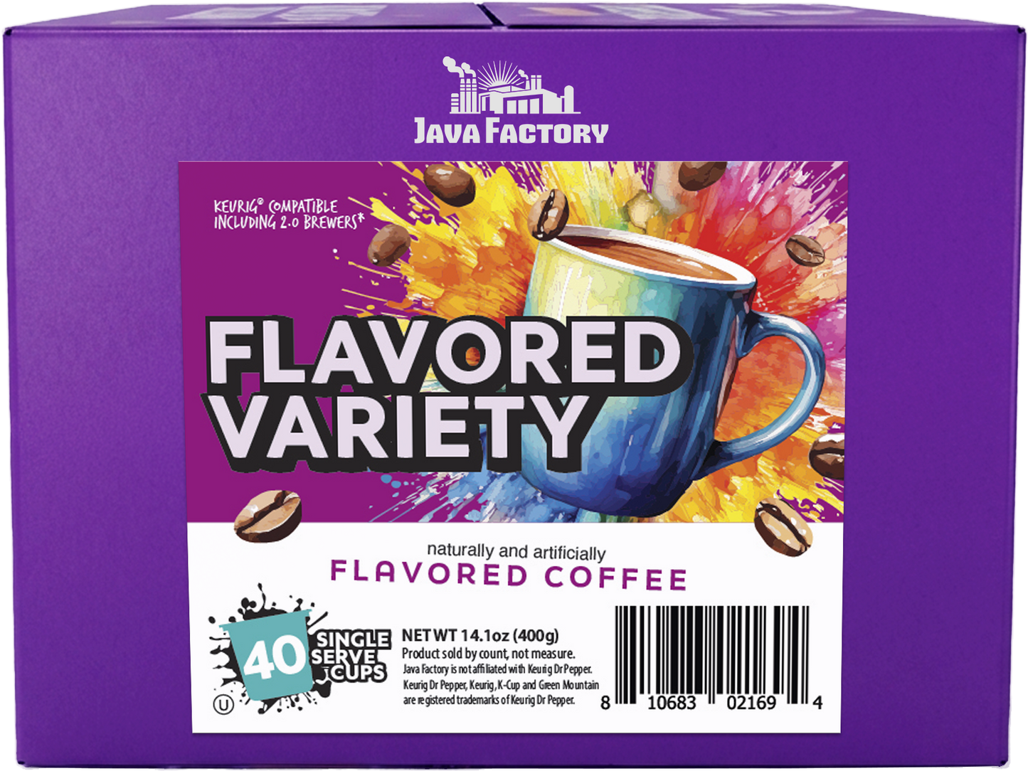 Flavored Coffee Pods Assorted Sampler Variety Pack