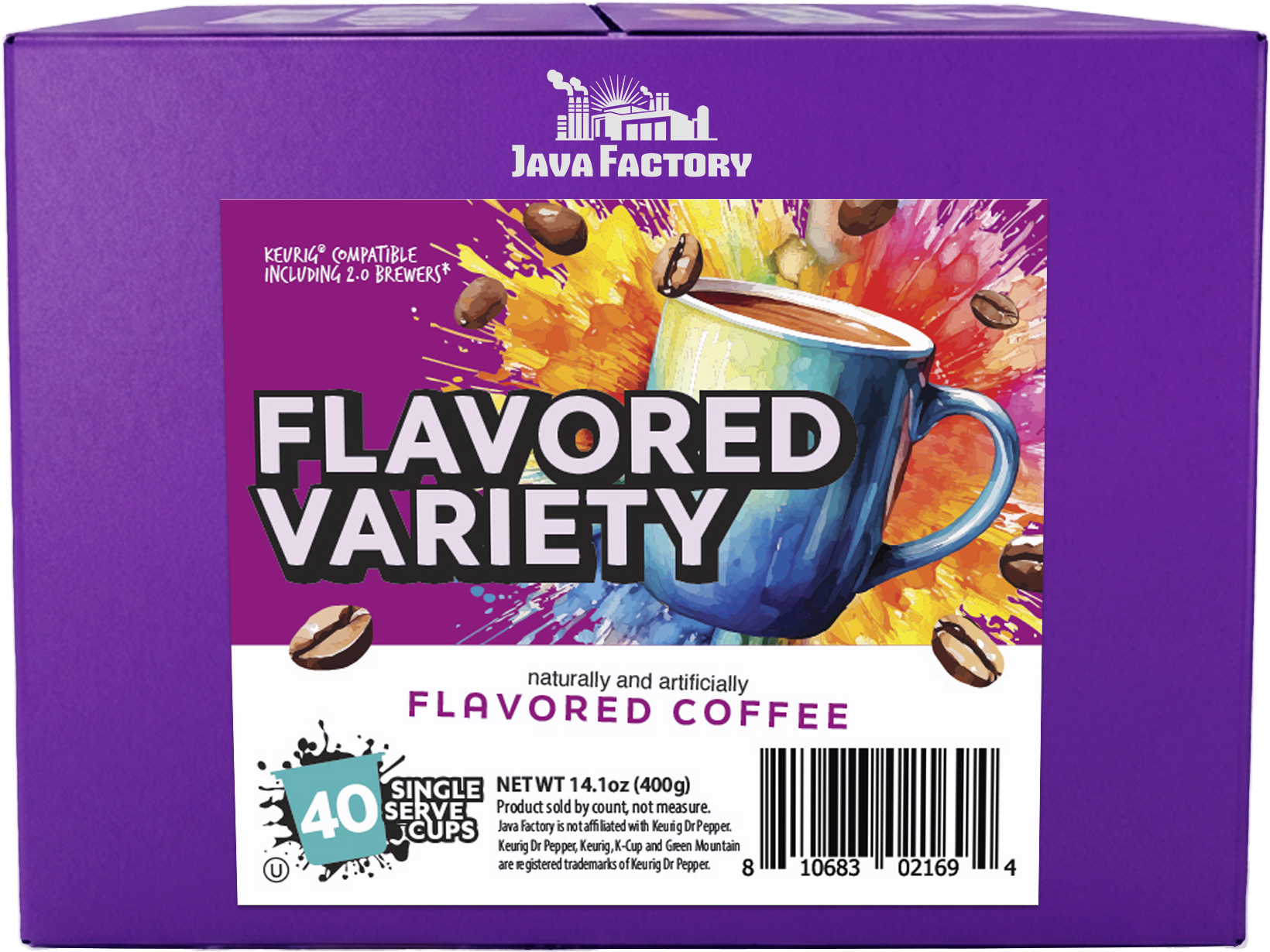 Flavored Coffee Pods Assorted Sampler Variety Pack – Javafactory.com
