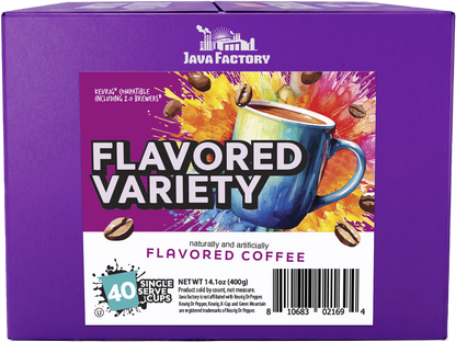 Flavored Coffee Pods Assorted Sampler Variety Pack