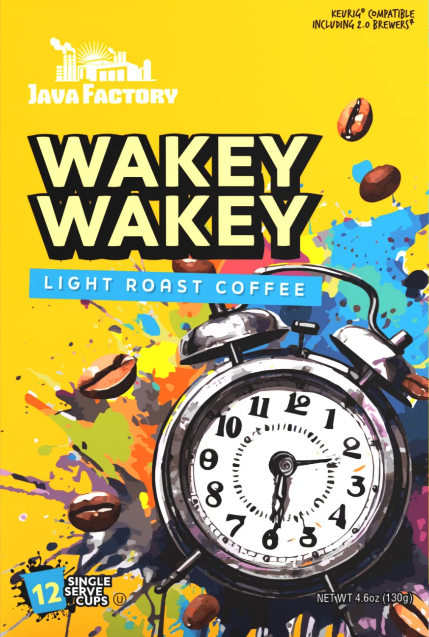 Wakey Wakey Light Roast Coffee Pods