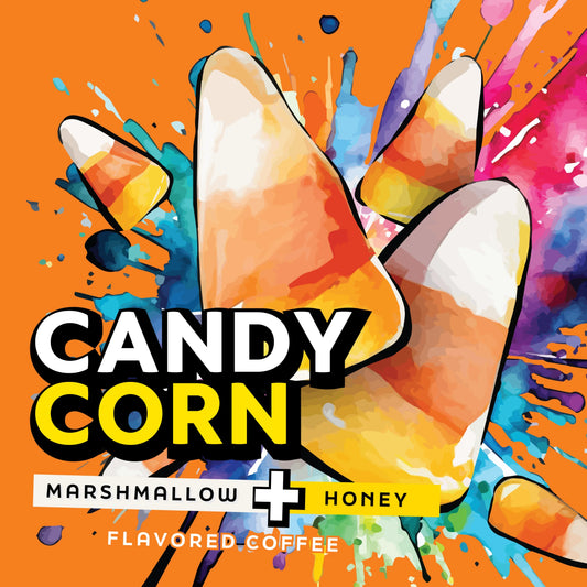 Candy Corn Halloween Flavored Coffee Pods