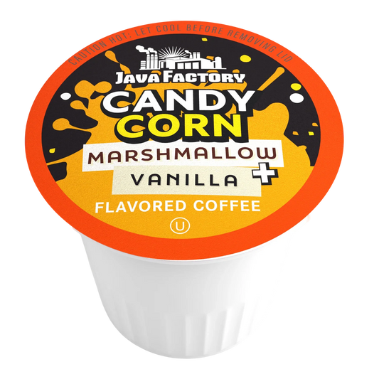 Candy Corn Halloween Flavored Coffee Pods
