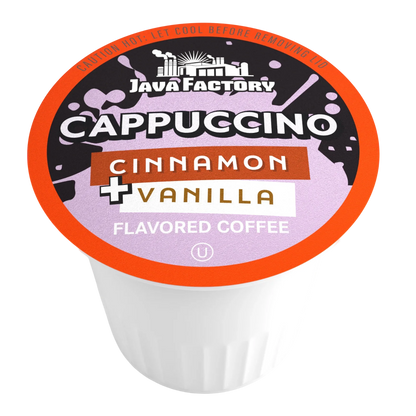 Vanilla Cream and Cinnamon Coffee Pods