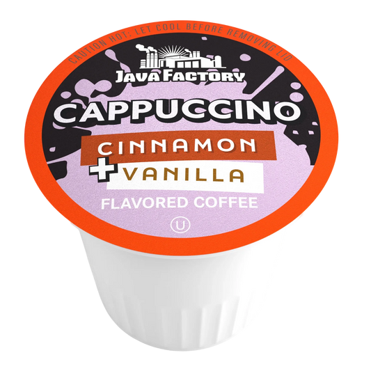 Vanilla Cream and Cinnamon Coffee Pods