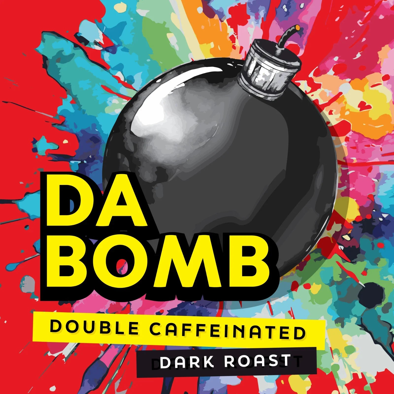 Da Bomb Ground Coffee Double Caffeinated - 12 oz
