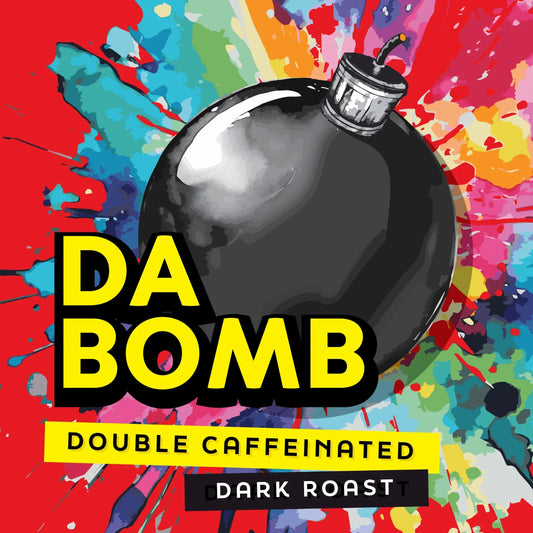 Da Bomb Ground Coffee Double Caffeinated - 12 oz