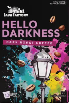 Hello Darkness Coffee Pods