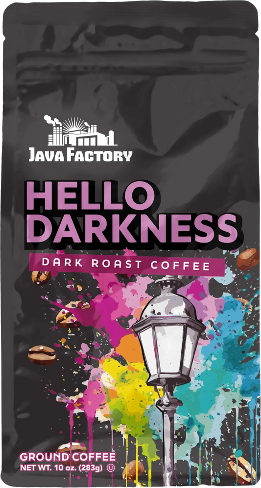 Hello Darkness Ground Coffee - 10 oz