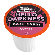 Hello Darkness Coffee Pods