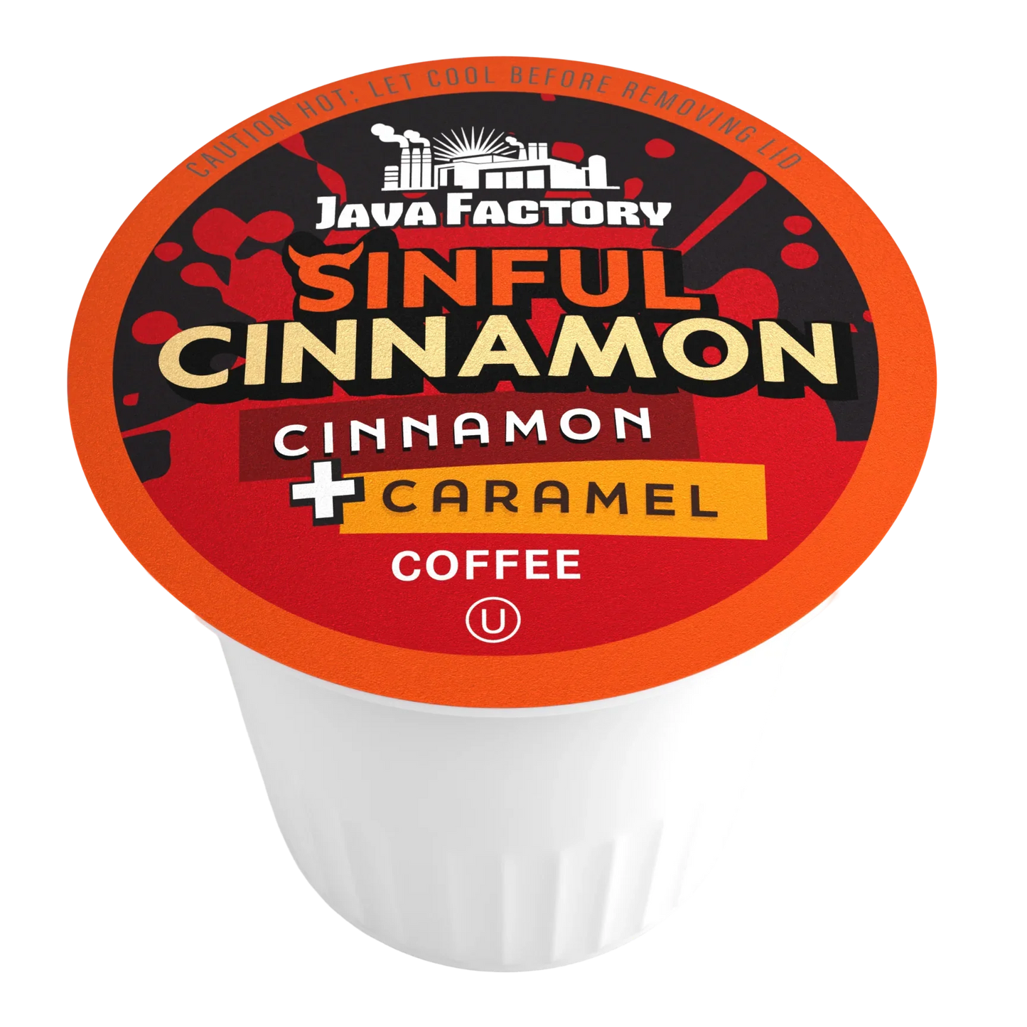 Sinful Cinnamon Halloween Flavored Coffee Pods