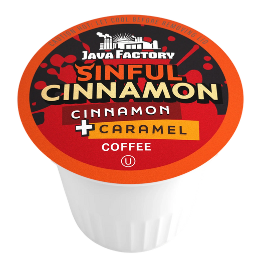 Sinful Cinnamon Halloween Flavored Coffee Pods