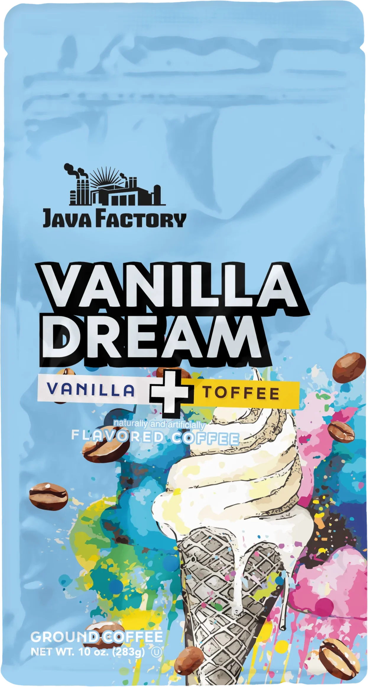 Vanilla Dream Flavored Ground Coffee - 10 oz
