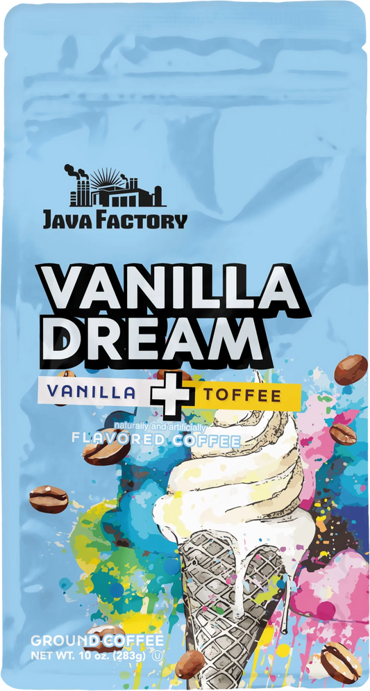 Vanilla Dream Flavored Ground Coffee - 10 oz